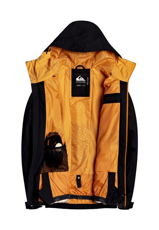 Kurtka narciarska męska Quiksilver Side Hi. Kolor: czarny. Materiał: poliester. Sport: narciarstwo