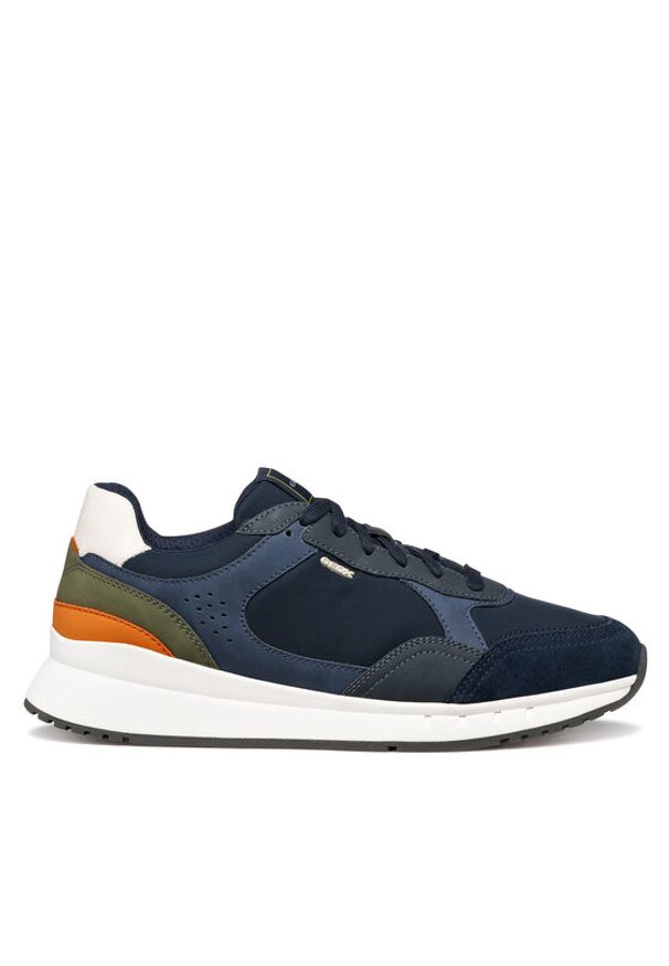 Geox Sneakersy U Branthon U65LCB 0EK11 C4KF4 Granatowy. Kolor: niebieski. Materiał: materiał