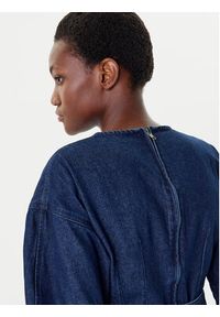 French Connection Sukienka jeansowa 71ZAQ Granatowy Regular Fit. Kolor: niebieski. Materiał: bawełna #4