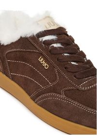 Liu Jo Sneakersy Connor 01 BF5069 PX770 Brązowy. Kolor: brązowy. Materiał: zamsz, skóra #3