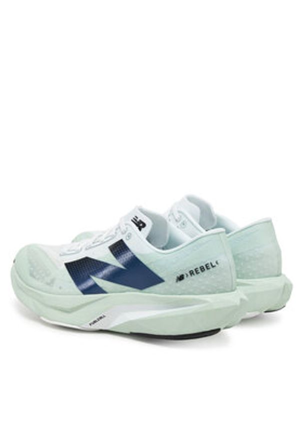 New Balance Buty do biegania FuelCell Rebel v4 MFCXCE4 Zielony. Kolor: zielony. Materiał: materiał