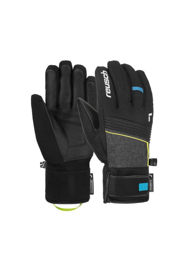 Rękawice narciarskie Reusch Louis R-Tex® XT. Kolor: żółty, wielokolorowy, czarny. Sport: narciarstwo