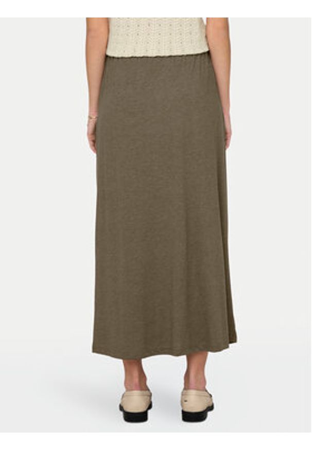 JDY Spódnica maxi Dalila 15317570 Zielony Regular Fit. Kolor: zielony. Materiał: syntetyk