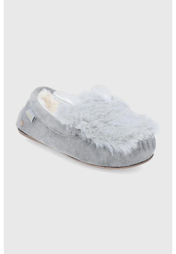 Flip*Flop Kapcie kolor szary. Nosek buta: okrągły. Kolor: szary. Materiał: guma