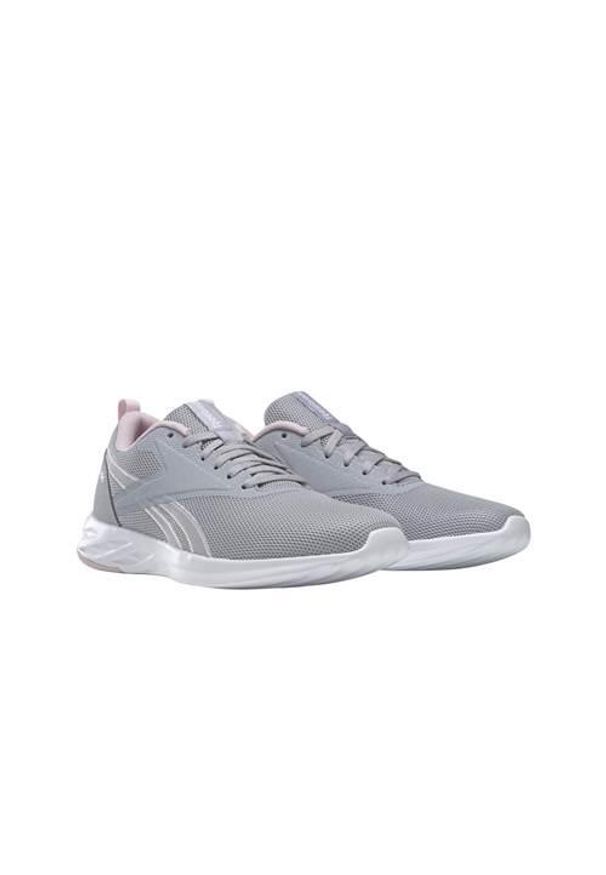Buty do chodzenia damskie Reebok Astroride. Zapięcie: sznurówki. Kolor: szary. Materiał: guma, syntetyk, tkanina, materiał. Szerokość cholewki: normalna. Sport: turystyka piesza