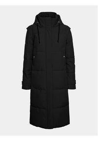Vero Moda Curve Płaszcz zimowy Margaret 10301538 Czarny Regular Fit. Kolor: czarny. Materiał: syntetyk. Sezon: zima #3