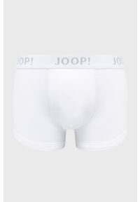 JOOP! - Joop! - Bokserki (3-pack). Kolor: biały. Materiał: bawełna, dzianina, elastan. Wzór: nadruk #3