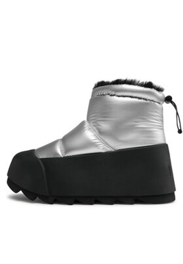 United Nude Botki Polar Bootie II 10778141125 Srebrny. Kolor: srebrny. Materiał: materiał