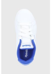 Reebok Classic buty dziecięce RBK ROYAL COMPLETE kolor biały. Nosek buta: okrągły. Zapięcie: sznurówki. Kolor: biały. Materiał: guma. Model: Reebok Classic, Reebok Royal