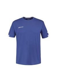 Koszulka dziecięca Babolat Play Crew Neck. Kolor: niebieski. Sport: tenis