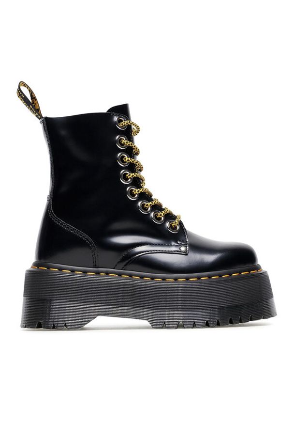 Dr. Martens Glany Jadon Max 25566001 Czarny. Kolor: czarny. Materiał: skóra