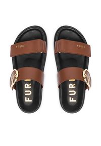 Furla Klapki Solea YL56SOE BX4513 CN 03B00 Brązowy. Kolor: brązowy. Materiał: skóra #5