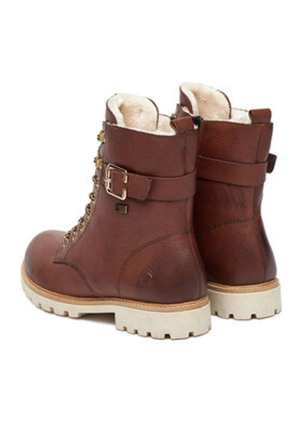 Remonte Trzewiki CEO-D8475-24 Brązowy. Kolor: brązowy. Materiał: skóra