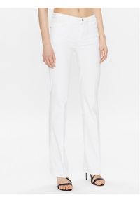 Guess Jeansy Sexy Boot W3GA59 D4DN1 Biały Skinny Fit. Kolor: biały #1