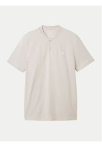 Tom Tailor Denim Polo 1041183 Beżowy Regular Fit. Typ kołnierza: polo. Kolor: beżowy. Materiał: bawełna #4