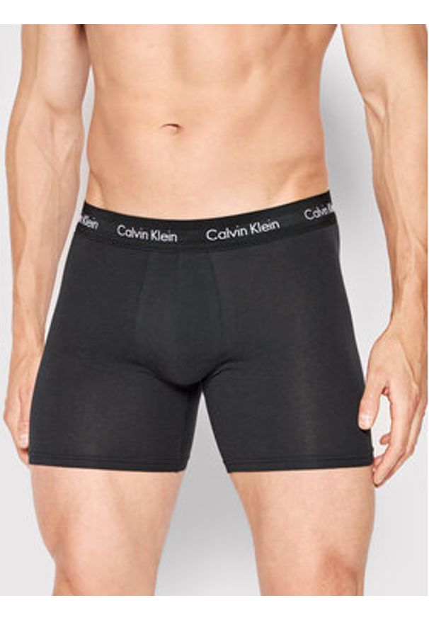 Calvin Klein Underwear Komplet 3 par bokserek 000NB1770A Czarny. Kolor: czarny. Materiał: bawełna