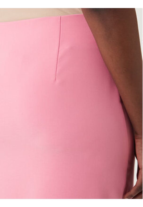 Rinascimento Spódnica ołówkowa CFC0127985003 Różowy Slim Fit. Kolor: różowy. Materiał: syntetyk