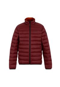 Regatta - Męska Ocieplana Kurtka Marizion. Kolor: czerwony. Materiał: puch. Sport: turystyka piesza #1