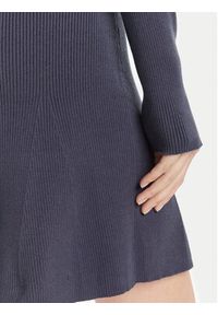Calvin Klein Jeans Sukienka codzienna LV047D307G Granatowy Slim Fit. Okazja: na co dzień. Kolor: niebieski. Materiał: bawełna. Typ sukienki: proste. Styl: casual #3