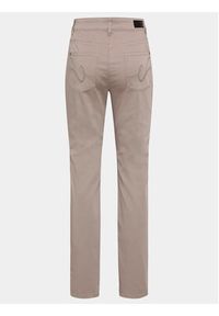 Olsen Spodnie materiałowe Mona 14000620 Beżowy Slim Fit. Kolor: beżowy. Materiał: syntetyk, bawełna