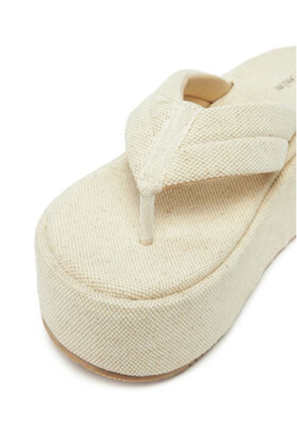 DeeZee Japonki CT0718-1 Beżowy. Kolor: beżowy. Materiał: materiał