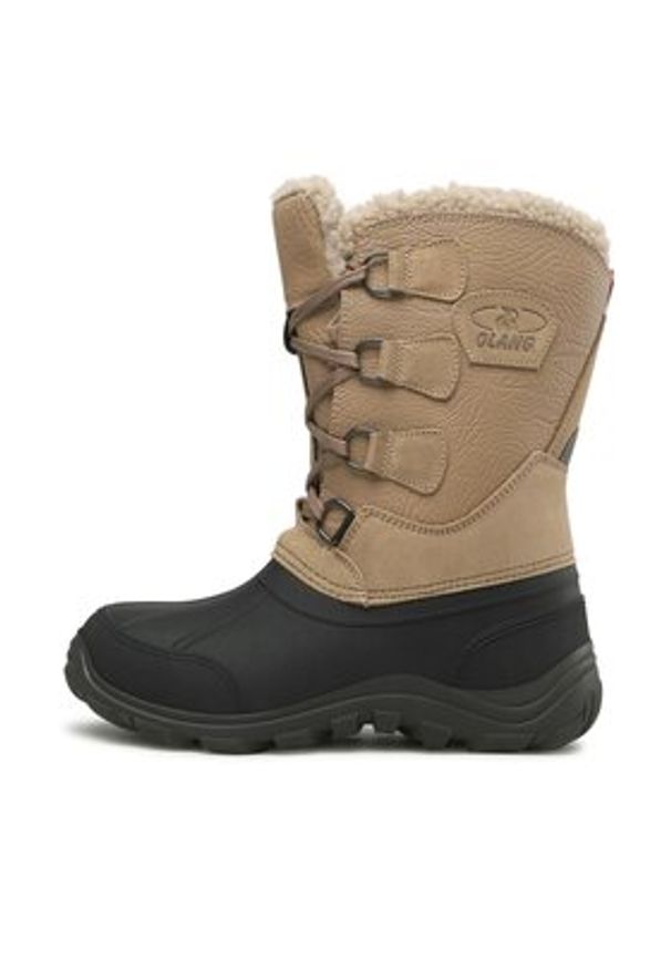 Olang Śniegowce X-Cursion Beżowy. Kolor: beżowy. Materiał: skóra