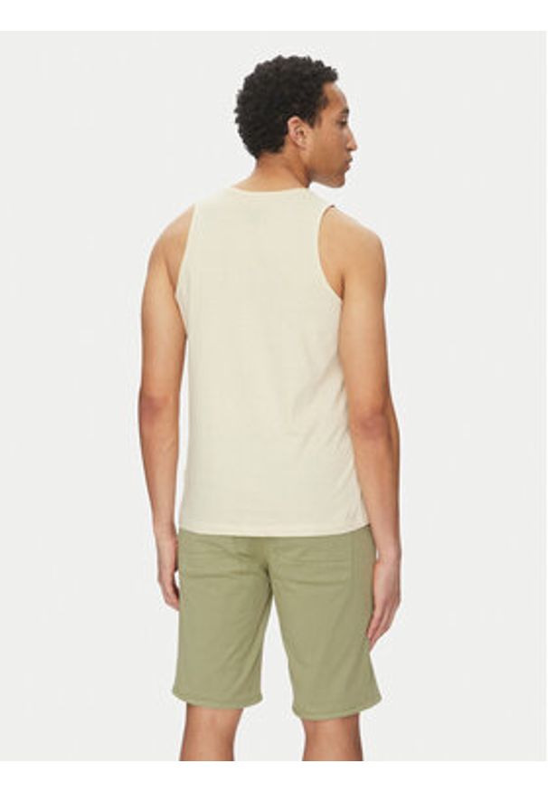 Blend Tank top 20718290 Beżowy Regular Fit. Kolor: beżowy. Materiał: bawełna