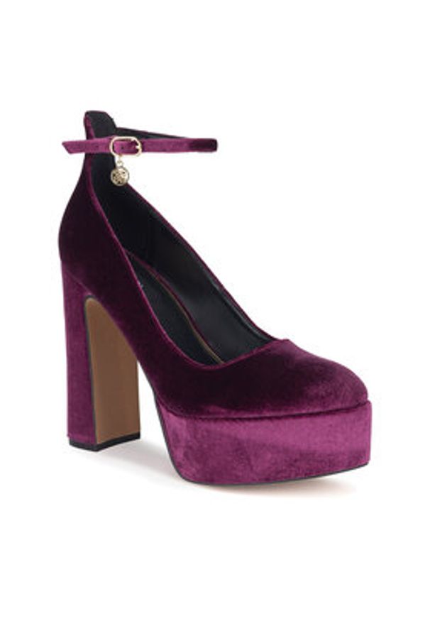 Nine West Czółenka WFA3040-1 Fioletowy. Kolor: fioletowy. Materiał: materiał