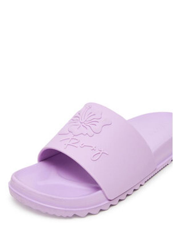 Roxy Klapki P4047536K Fioletowy. Kolor: fioletowy. Materiał: syntetyk