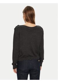 Morgan Sweter 242-MCHOU Szary Regular Fit. Kolor: szary. Materiał: syntetyk #2