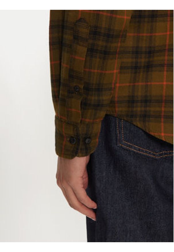 Timberland Koszula TB0A6V7EC681 Zielony Regular Fit. Kolor: zielony. Materiał: bawełna