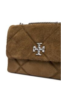Tory Burch Torebka Diamond Quilt 169170 Zielony. Kolor: zielony. Materiał: skórzane, zamszowe #3