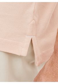 Pako Lorente - PAKO LORENTE – T-shirt polo w kolorze różowym. Okazja: na co dzień. Typ kołnierza: polo. Kolor: biały, beżowy, brązowy, różowy. Materiał: bawełna. Styl: casual #2