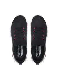 skechers - Skechers Sneakersy Go Walk Arch Fit 124863/BKHP Czarny. Kolor: czarny. Materiał: materiał #3