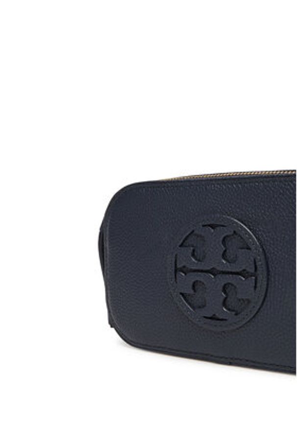 Tory Burch Torebka Mini Miller Crossbody 171955 Granatowy. Kolor: niebieski. Materiał: skórzane