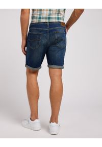 Lee - LEE RIDER SHORT MĘSKIE SZORTY KRÓTKIE SPODENKI JEANSOWE CAMP FIRE 112349233 L73F016065. Materiał: jeans. Długość: krótkie