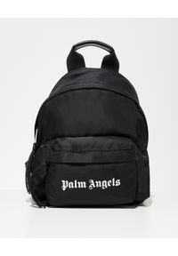 PALM ANGELS - Czarny plecak mini z logo. Kolor: czarny #3