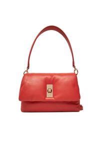 TOMMY HILFIGER - Tommy Hilfiger Torebka Soft Leather Conv Crossover AW0AW17638 Beżowy. Kolor: beżowy. Materiał: skórzane