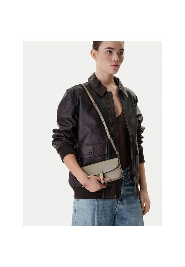 Pinko - Torebka PINKO. Kolor: szary