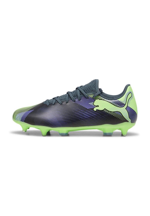 Buty piłkarskie Puma Future 7 Play SG. Kolor: szary, wielokolorowy, zielony. Sport: piłka nożna