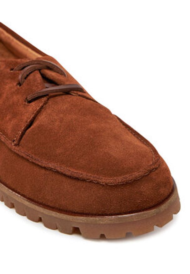 BALAGAN - Balagan Półbuty Tefer Brązowy. Kolor: brązowy. Materiał: skóra, welur