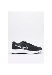 Buty do biegania dla dzieci Nike Star Runner 3 GS. Zapięcie: sznurówki. Kolor: czarny. Materiał: syntetyk, tkanina, materiał. Szerokość cholewki: normalna