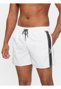 Emporio Armani Underwear Szorty kąpielowe 211740 4R443 00010 Biały Regular Fit. Kolor: biały. Materiał: syntetyk
