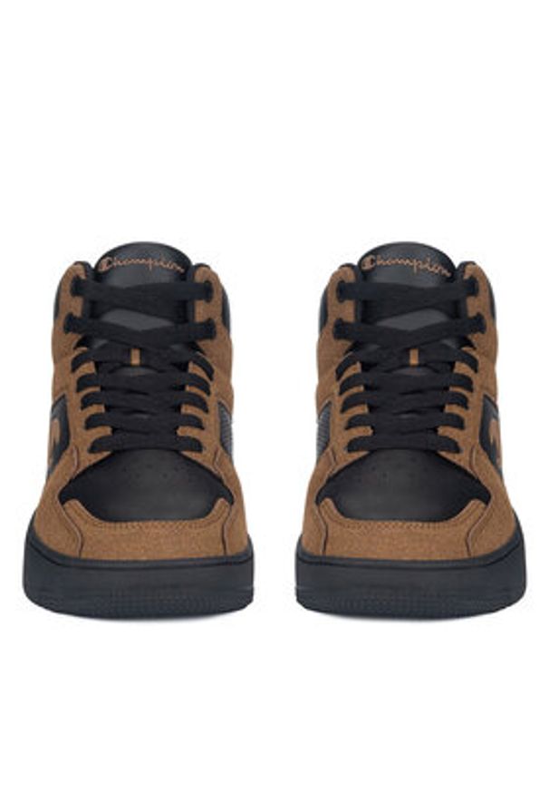 Champion Sneakersy RD18 2.0 MS B GS MID S32980-MS033 Brązowy. Kolor: brązowy. Materiał: skóra