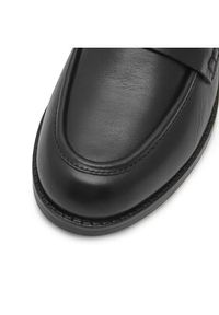 Gino Rossi - GINO ROSSI Loafersy WILMA-107783 Czarny. Kolor: czarny. Materiał: skóra #5