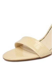 Nine West Sandały S4SH1823-01 Beżowy. Kolor: beżowy. Materiał: materiał #7