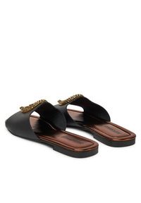 Just Cavalli Klapki 78RA3S92 ZPB20 Czarny. Kolor: czarny. Materiał: skóra #3