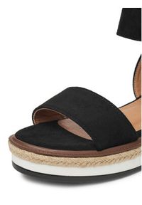DeeZee Espadryle WS091-01 Czarny. Kolor: czarny. Materiał: materiał #7