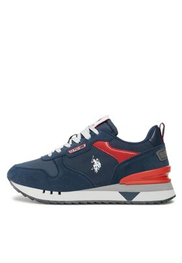 U.S. Polo Assn. Sneakersy BUZZY001A Granatowy. Kolor: niebieski. Materiał: syntetyk, materiał