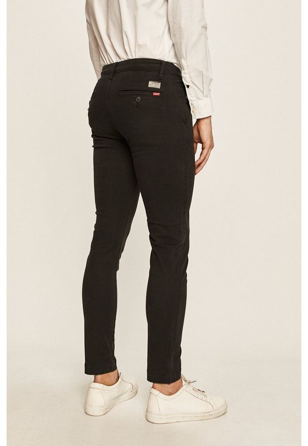 Levi's® - Levi's - Spodnie. Okazja: na spotkanie biznesowe. Kolor: czarny. Styl: biznesowy